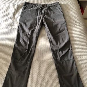 BRUNELLO CUCINELLI MENS GREY CTTN CHINOS/PANTS 30”